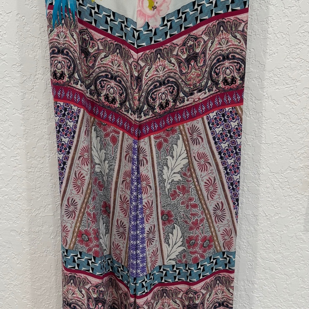 Etro silk wide leg pant